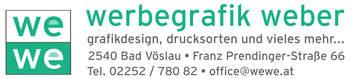 Werbegrafik Weber OG